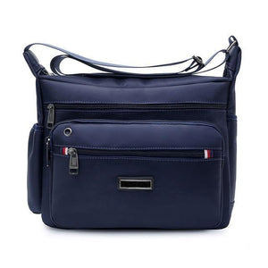 Planet Gates Blue Fashion Mens Shoulder Bags High Quality Oxford Casual Messenger Bag Business Men's Travel Bags