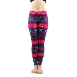 Planet Gates Blue Fashion Print Women Pants High Waist Leggings Women Workout Leggins Slim Elastic Plus Size Female Legging Trousers Legins