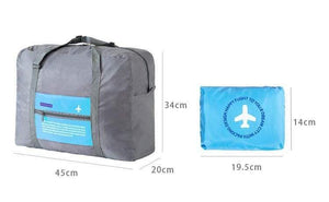 Planet Gates Blue Fashion WaterProof Travel Bag Large Capacity Bag Women nylon Folding Bag Unisex Luggage Travel Handbags