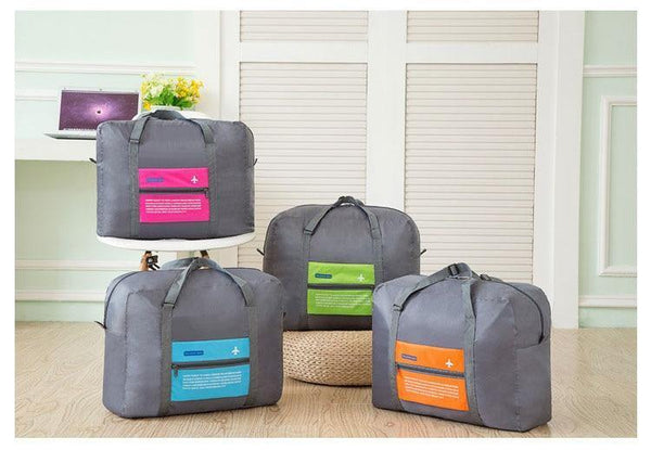 Planet Gates Blue Fashion WaterProof Travel Bag Large Capacity Bag Women nylon Folding Bag Unisex Luggage Travel Handbags