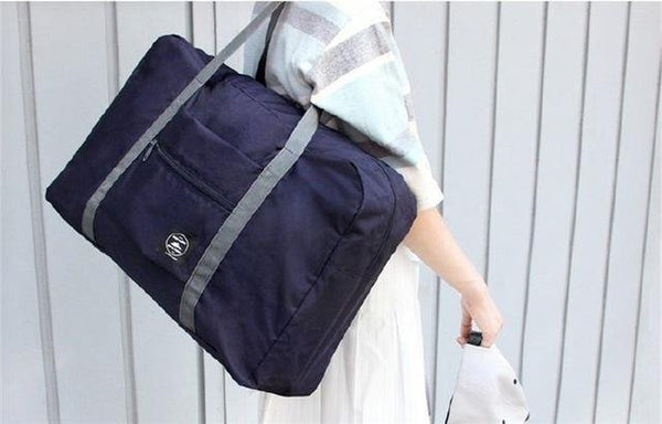 Planet Gates Blue Fashion Women's travel bags Luggage Organizer On the Suitcase Duffle bag Folding Packing Cubes Travel bag Hand Luggage