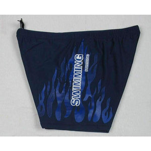 Planet Gates blue fire / XL Men's Man Swimwear Swimsuits Swimming Boxer Shorts Sports Suits Surf Board Shorts Trunks Men Swim Suits Summer