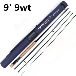 Planet Gates Blue Fly Fishing Rod 3/4/5/6/7/8/10/12 WT 8'4''/ 9' Carbon Fly rods With Tube