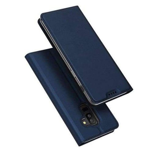 Planet Gates Blue / For A6 2018 Samsung Galaxy A8 2018 Case Luxury PU Leather Flip Cover For Samsung Galaxy A6 Plus 2018 J7 2017 J3 J5 Phone Cases