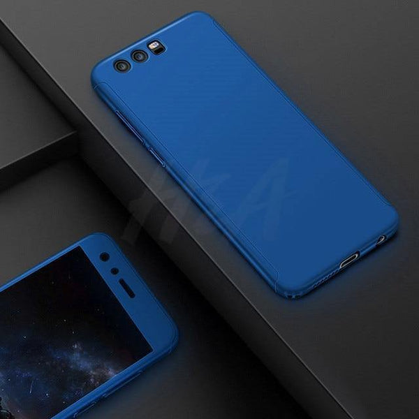 H&A Luxury 360 Full Cover Phone Case on the For Huawei Honor 9 8 Lite 10 V10 Tempered glass Protective Cover 9lite 8lite 10 Case - Planet Gates