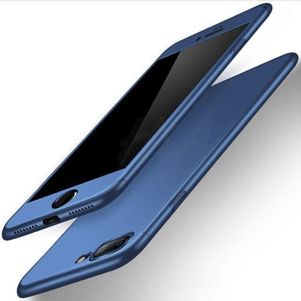 Planet Gates Blue / For iPhone 6 6s Plus H&A Luxury 360 Full Cover Phone Case on the For iPhone 7 8 6 6s Plus X XR XS Max 10 Tempered glass Protective Cover xs max Case