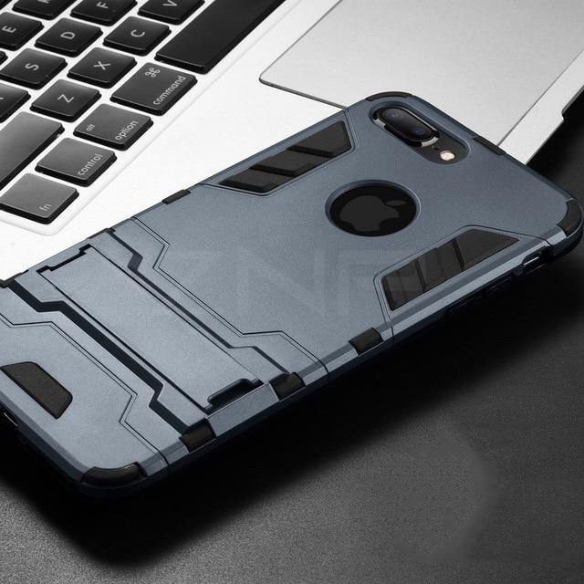 Planet Gates Gray / For iPhone 6 6s ZNP Full Shockproof Armor Phone Case For iPhone X 6 7 8 Plus Matte Protective Cover Cases For iPhone 8 7 Plus 5 5s SE Case Shell