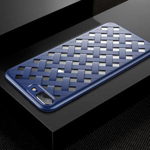 Planet Gates Blue / For iPhone 7 Baseus Luxury Weave Grid Case For iPhone 8 8 Plus 7 7 Plus Cover Case Ultra Thin PC & TPU Capinhas Coque Fundas Capa For iPhone8