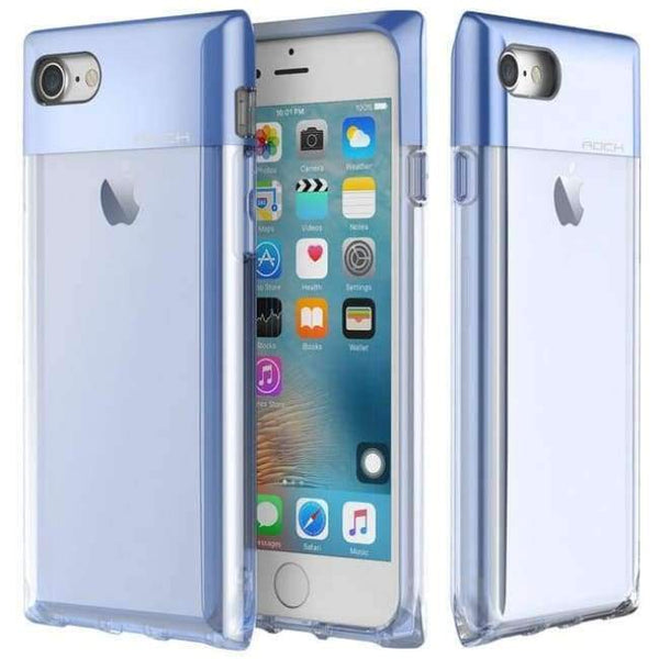 Planet Gates Blue / For iPhone 7 iPhone 7/7 Plus Case,ROCK Crystal Series Luxury Cover for Apple iPhone 7 Brand Cute Lady Perfume Phone Cases Cover for Girls