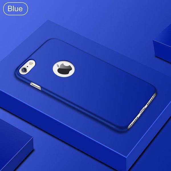 Planet Gates Blue / For iPhone 7 USLION Ultra Thin PC Matte Case For iPhone 7 Plus XR XS Max X Simple Plain Phone Cover Coque For iPhone 6 6S Plus 5 5s SE Cases