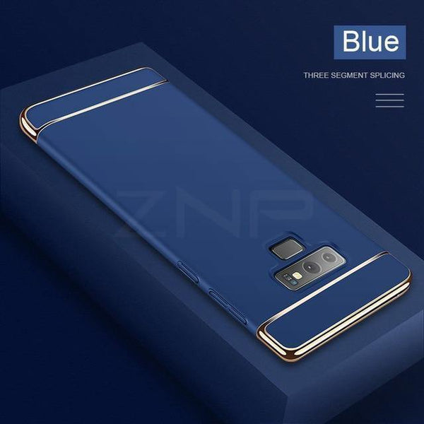 Planet Gates Blue / For S7 ZNP Luxury Ultra Thin Full Cover Phone Case for Samsung Galaxy S8 S9 Plus S7 Edge Hard PC Plating Case For Samsung Note 8 9 Case