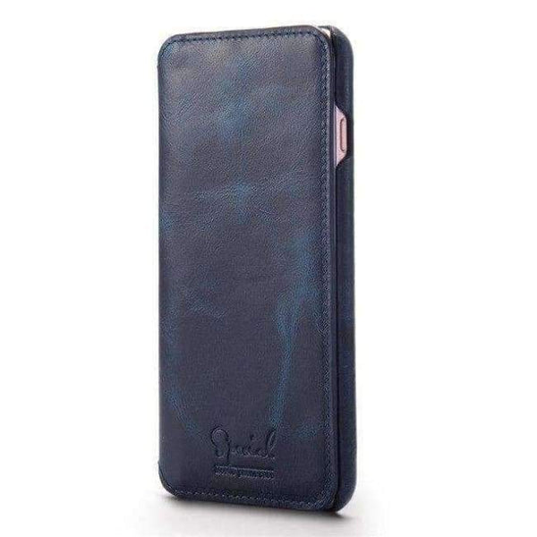 Planet Gates blue / For S8 Genuine leather case For samsung galaxy s8 plus flip cover s8+ phone bag new design