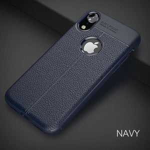 Planet Gates Blue / For X (5.8 inch) ZNP Luxury Shockproof Matte Cover For iPhone 6 7 8 Plus 6s Case Leather Carbon Fiber Leather For iPhone X XR XS Max Phone Case