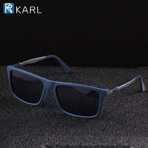 Planet Gates Blue Frame Polarized Sunglasses Men Luxury Brand Aluminum Sun Glasses Square Driving Sunglass Black Male Fishing Eyewear Women
