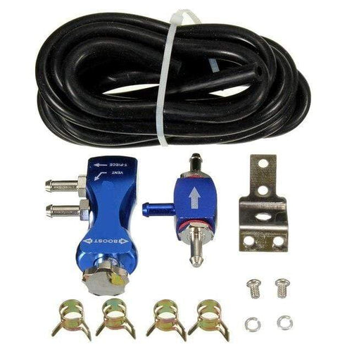 Planet Gates Blue / France Blue Adjustable Manual Car Valve Turbo Boost Controller Booster Kits Universal High Quality Car Accessories Durable Dropship
