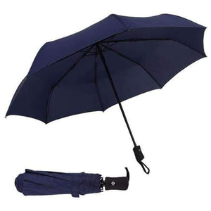 Planet Gates Blue Full Automatic Umbrella Rain Women Men 3Folding Light and Durable 386g 8K Strong Umbrellas Kids Rainy Sunny Wholesale Price
