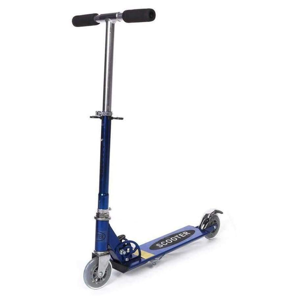 Planet Gates Blue / Germany Adult Portable Kick Scooter Aluminum 2 Wheel Foldable Scooters Mini Bicycle Adjustable Height Kick Scooter For Adult