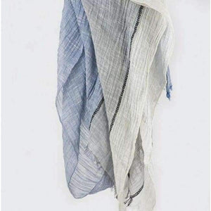 Planet Gates Blue grey beige New Desian Women Cotton Winter Black Scarf Men Soft Wrinkle Unisex Long Shawl&Wrap Ring Scarf Big Size 80*205cm M199