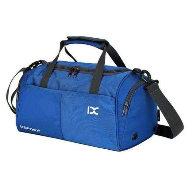 Planet Gates blue Gym Bags Fitness Travel Outdoor Sports Bag Handbags Shoulder Dry Wet shoes For Women Men Sac De Sport Duffel  XA77WA