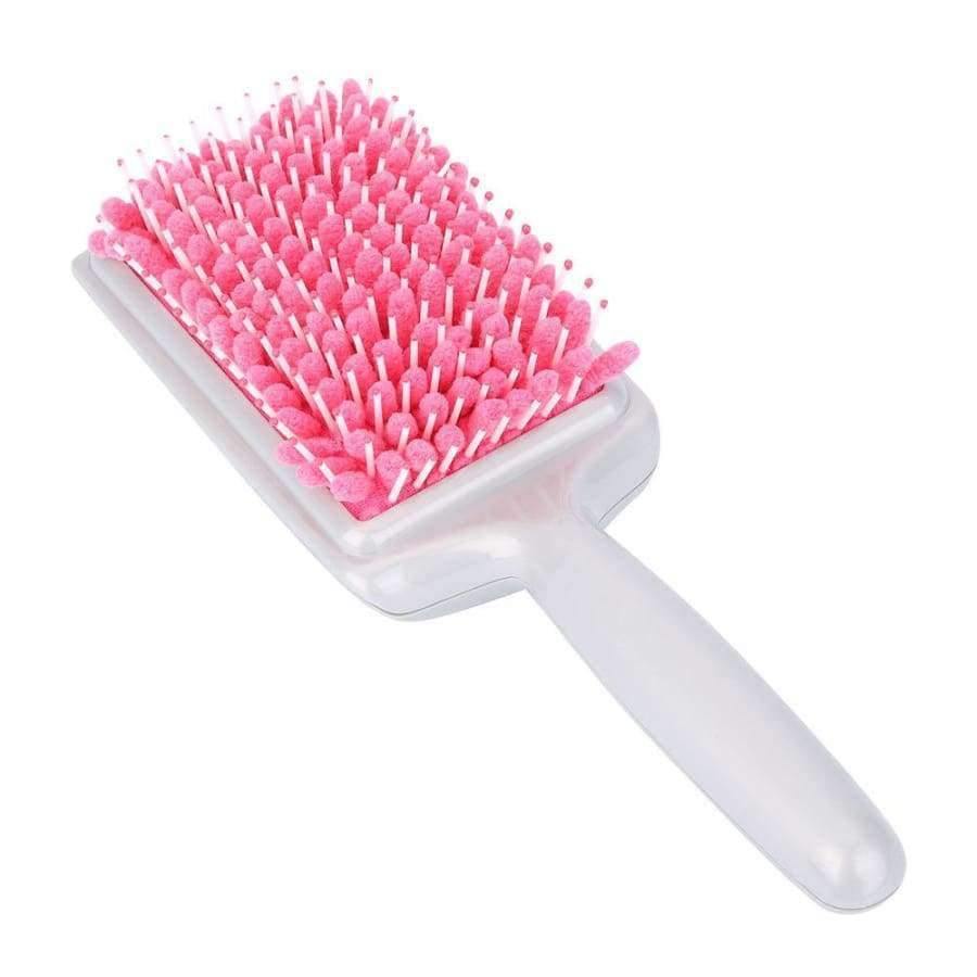 Planet Gates blue Hair Drying Brush Antimicrobial Microfiber Absorbent Care Comb Tool Hair Brush Handy Hair Styling Brush Tools