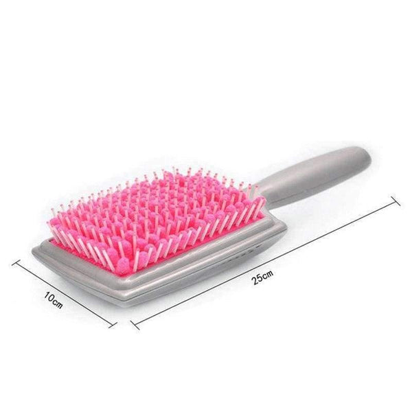 Planet Gates blue Hair Drying Brush Antimicrobial Microfiber Absorbent Care Comb Tool Hair Brush Handy Hair Styling Brush Tools