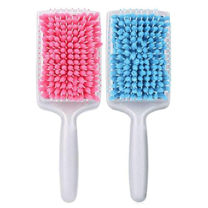 Planet Gates blue Hair Drying Brush Antimicrobial Microfiber Absorbent Care Comb Tool Hair Brush Handy Hair Styling Brush Tools