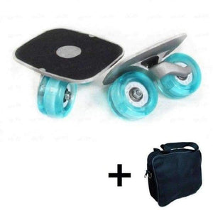 Planet Gates Blue  handbag Portable Drift Board For Freeline Roller Road Driftboard Skates Anti-skid Skate board Skateboard Sports patines 4 ruedas