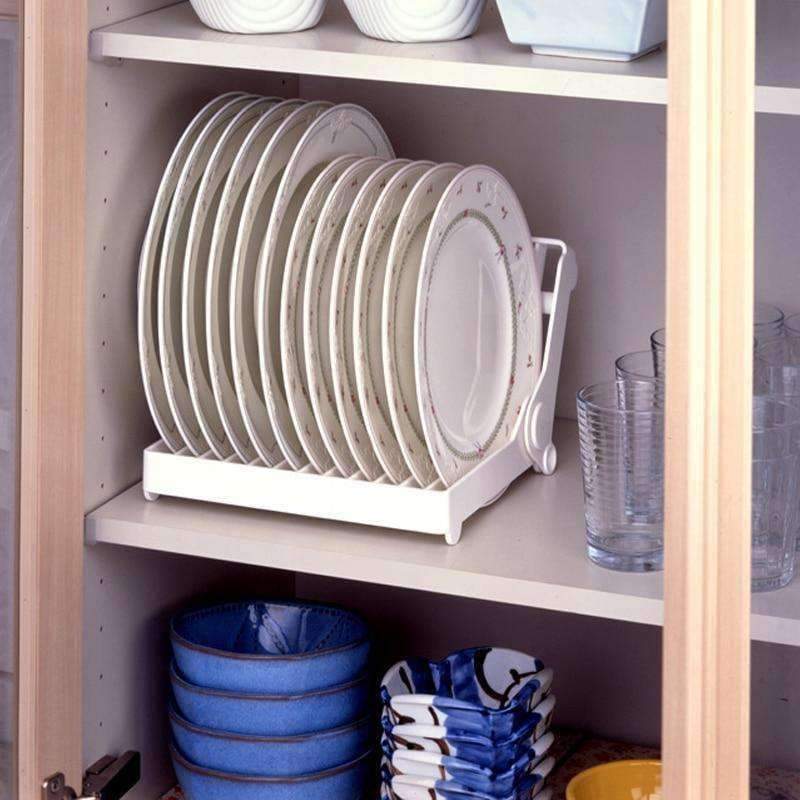 Planet Gates Blue High quality foldable dish plate drying  rack organizer drainer plastic storage holder kitchen accessories,Free shipping.