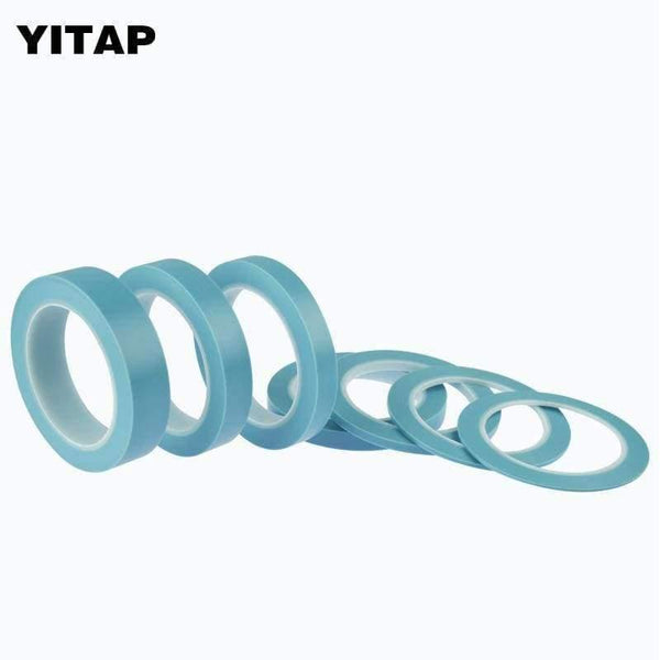 Planet Gates Blue High Temperature Single Sided Adhesive PVC Fine Line Masking Tape Car Auto Body Shops Paint Fineline Tape