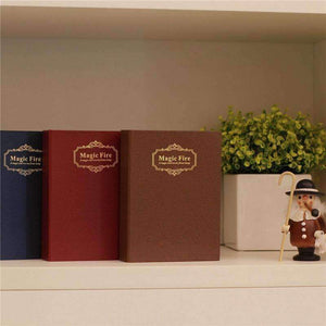 Planet Gates Blue HMDVIDA LED flame table Lamp magic fire book light gift night light