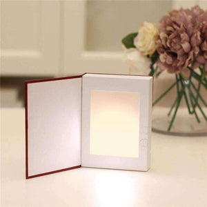 Planet Gates Blue HMDVIDA LED flame table Lamp magic fire book light gift night light