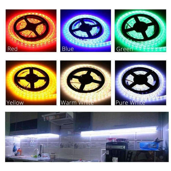 Planet Gates Blue holiday sale Waterproof LED Strip Car Light Strip SMD5050 LED 5M DC12V Flexible Light saving light