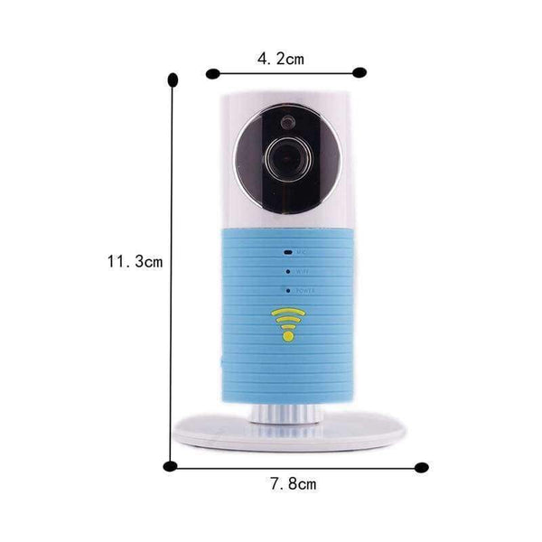 Planet Gates Blue Hot Selling720P HD Clever Dog Wifi Home Security IP Camera Baby Monitor Intercom Smart Phone Audio Night Vision cam de seguridad