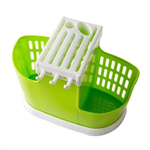 Planet Gates Blue HUIYI HOME Kitchen Tools Storage Racks Multifunction Knife Fork Bottle Opener Draining Storage Basket EGN151