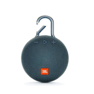 Planet Gates Blue JBL Clip 3 Mini Portable Wireless IPX7 Waterproof Bluetooth Speaker With HD Microphone Passive Bass Driver 10 Hours Play