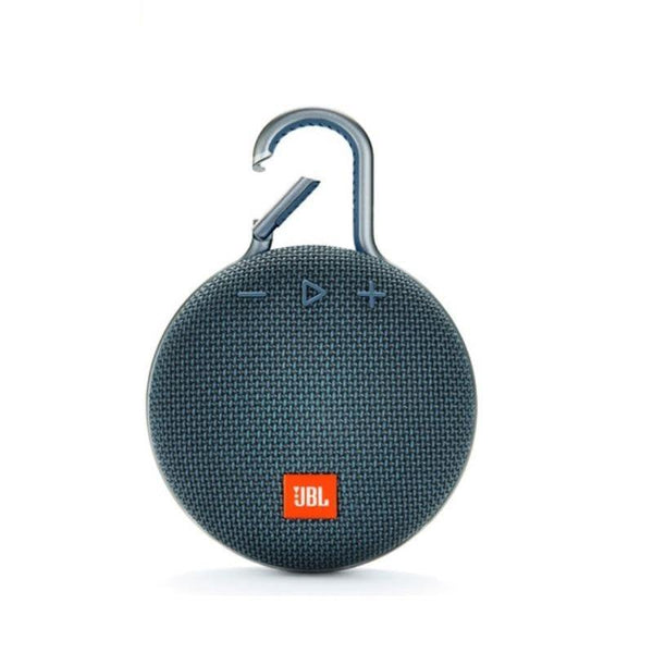 Planet Gates Blue JBL Clip 3 Mini Portable Wireless IPX7 Waterproof Bluetooth Speaker With HD Microphone Passive Bass Driver 10 Hours Play