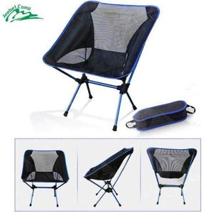 Planet Gates Blue Jeebel Folding Camping Chairs Outdoor Beach Camp Chair Picnic Fishing Seat Moon Garden Beach Foldable Stoel Outdoor Furniture