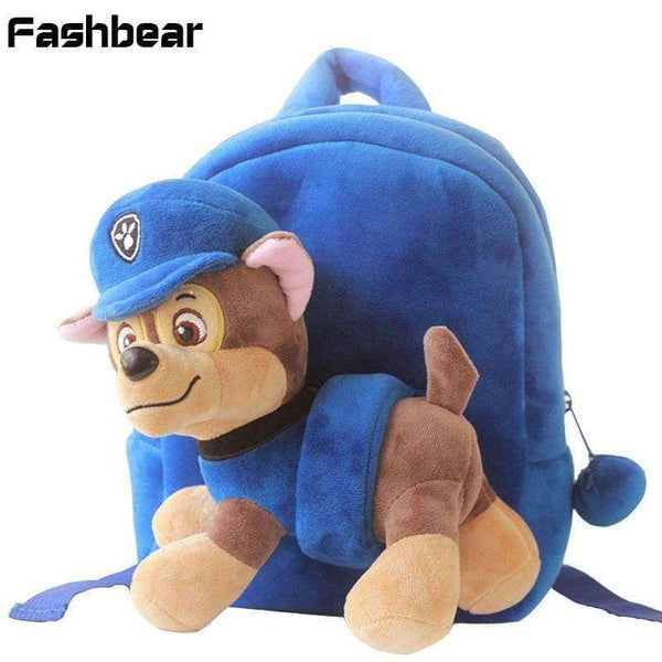 Planet Gates blue Kids Bag For Girls Cute Plush Dog Backpacks For Boys Preschool Bags Baby Toddler Backpack Kindergarten SchoolBags For Children