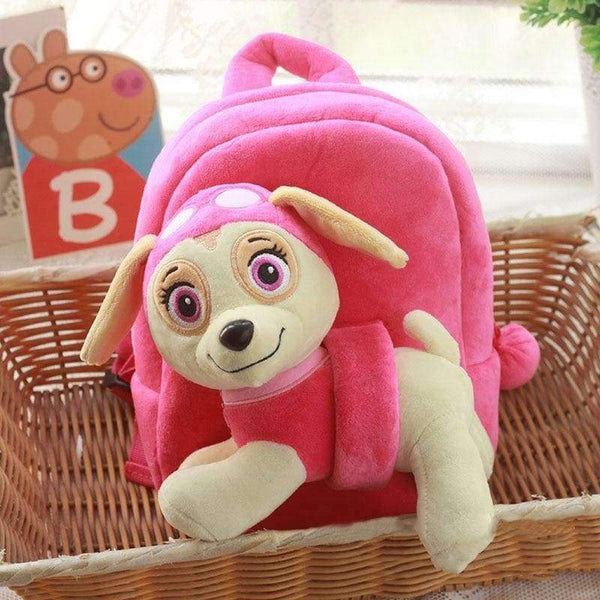 Planet Gates blue Kids Bag For Girls Cute Plush Dog Backpacks For Boys Preschool Bags Baby Toddler Backpack Kindergarten SchoolBags For Children