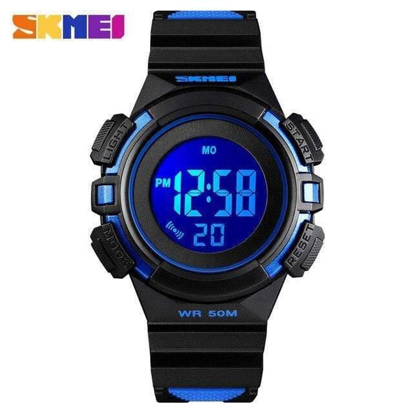 Planet Gates blue Kids Watch Waterproof Luxury Stopwatch Outdoor Anti-Shock Sport Children Watch Luminous Led Fashion Digital Watches