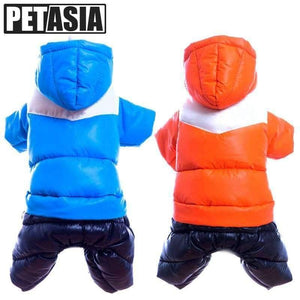 Planet Gates Blue / L-14 Winter Dog Clothes Newest Overalls For Small Medium Dogs Thicken Down Jackets Keep Warm Pet Dog Coat For Chihuahua