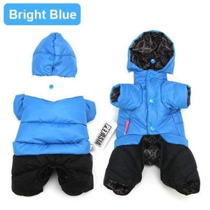 Planet Gates Blue / L-14 Winter Dog Clothes Newest Overalls For Small Medium Dogs Thicken Down Jackets Keep Warm Pet Dog Coat For Chihuahua