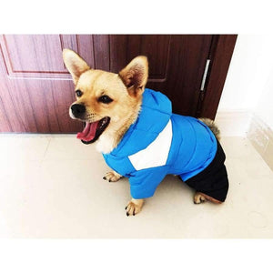 Planet Gates Blue / L-14 Winter Dog Clothes Newest Overalls For Small Medium Dogs Thicken Down Jackets Keep Warm Pet Dog Coat For Chihuahua