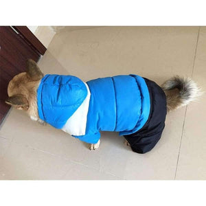 Planet Gates Blue / L-14 Winter Dog Clothes Newest Overalls For Small Medium Dogs Thicken Down Jackets Keep Warm Pet Dog Coat For Chihuahua
