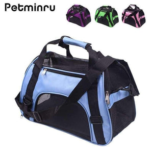 Planet Gates Blue / L 52x24.5x33cm Portable Pet Backpack Messenger Carrier Bags Cat Dog Carrier Outgoing Travel Teddy Packets Breathable Small Pet Handbag