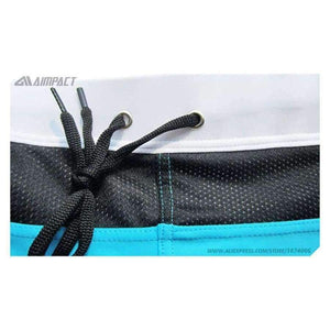 Planet Gates Blue / L Aimpact New Men's Swimwear High Quality Men's Swimming Shorts Men's Beachwear Sport Summer Holiday Surf Mens Swimsuit AQ01