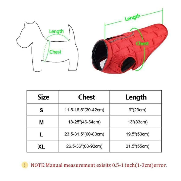 Planet Gates Blue / L Clothes French Dog Jacket Winter Pet Clothing Waterproof Reflective Coat ropa para perro For Small Medium Large Big Dogs