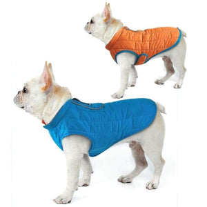 Planet Gates Blue / L Clothes French Dog Jacket Winter Pet Clothing Waterproof Reflective Coat ropa para perro For Small Medium Large Big Dogs