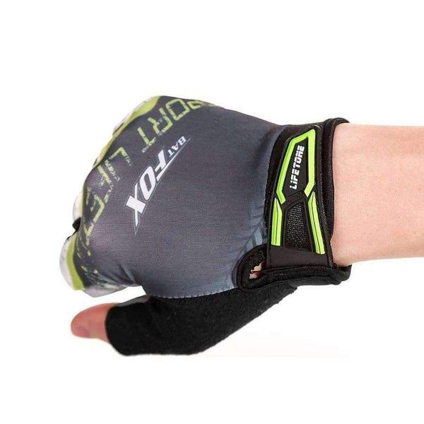 Planet Gates Blue / L Cycling Gloves Polyester Fiber Summer Half Finger Gloves Breathable Wear-resistant Sport Gloves Bike Accessories