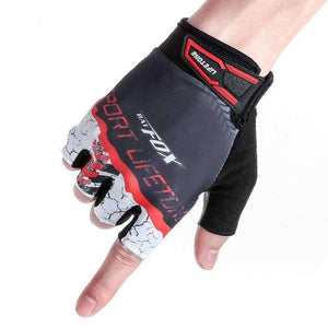 Cycling Gloves Polyester Fiber Summer Half Finger Gloves Breathable Wear-resistant Sport Gloves Bike Accessories